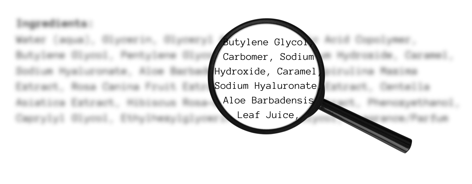 Deconstructing Ingredients Lists