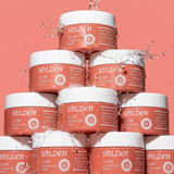 Stack of Bolden Glow Hydrating Mask skincare jar