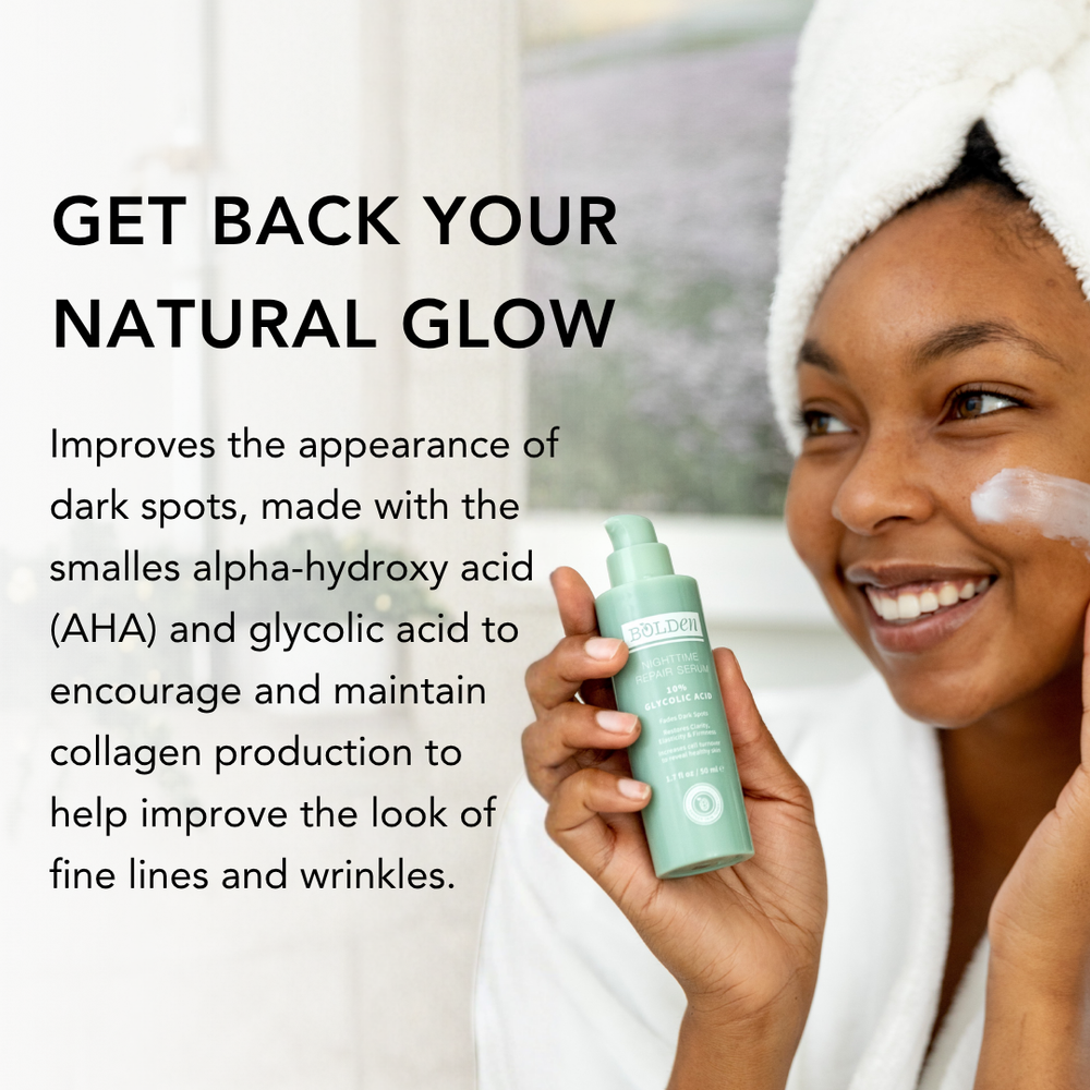 Bolden 10% Glycolic Acid Serum: Dark Spot Treatment & Even Skin