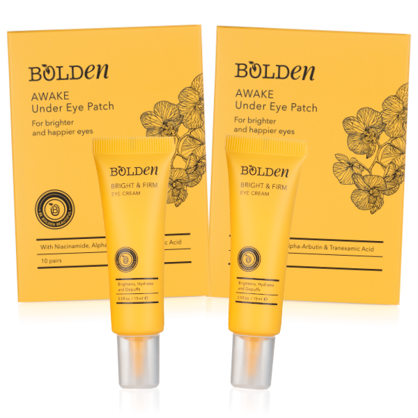 Bolden 2x Eye Patch + Eye Cream Bundle